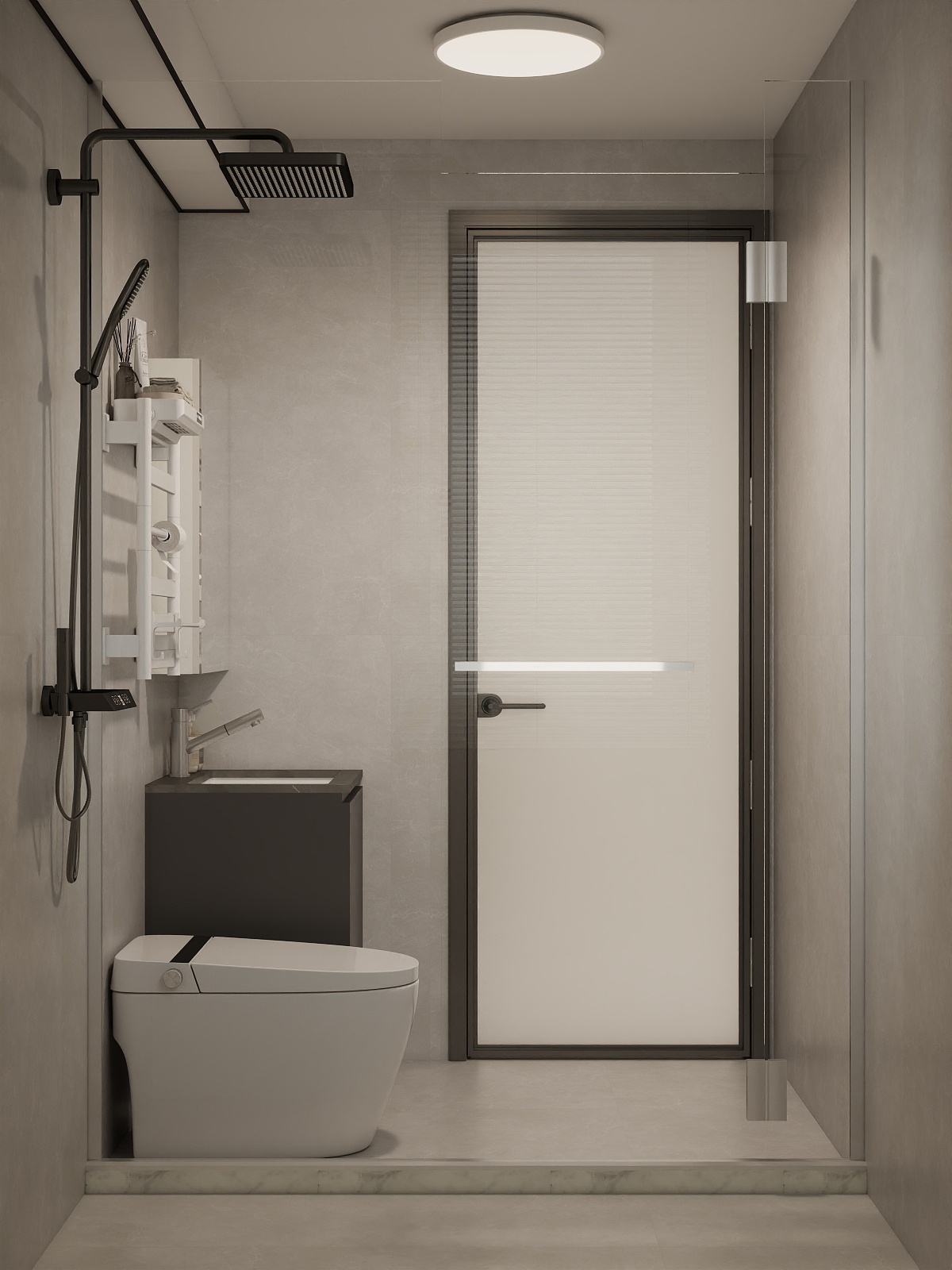 Jurong East Toh Guan Grove 2-Room Design C (Kitchen, Master Bedroom, and Bathroom Cabinets)