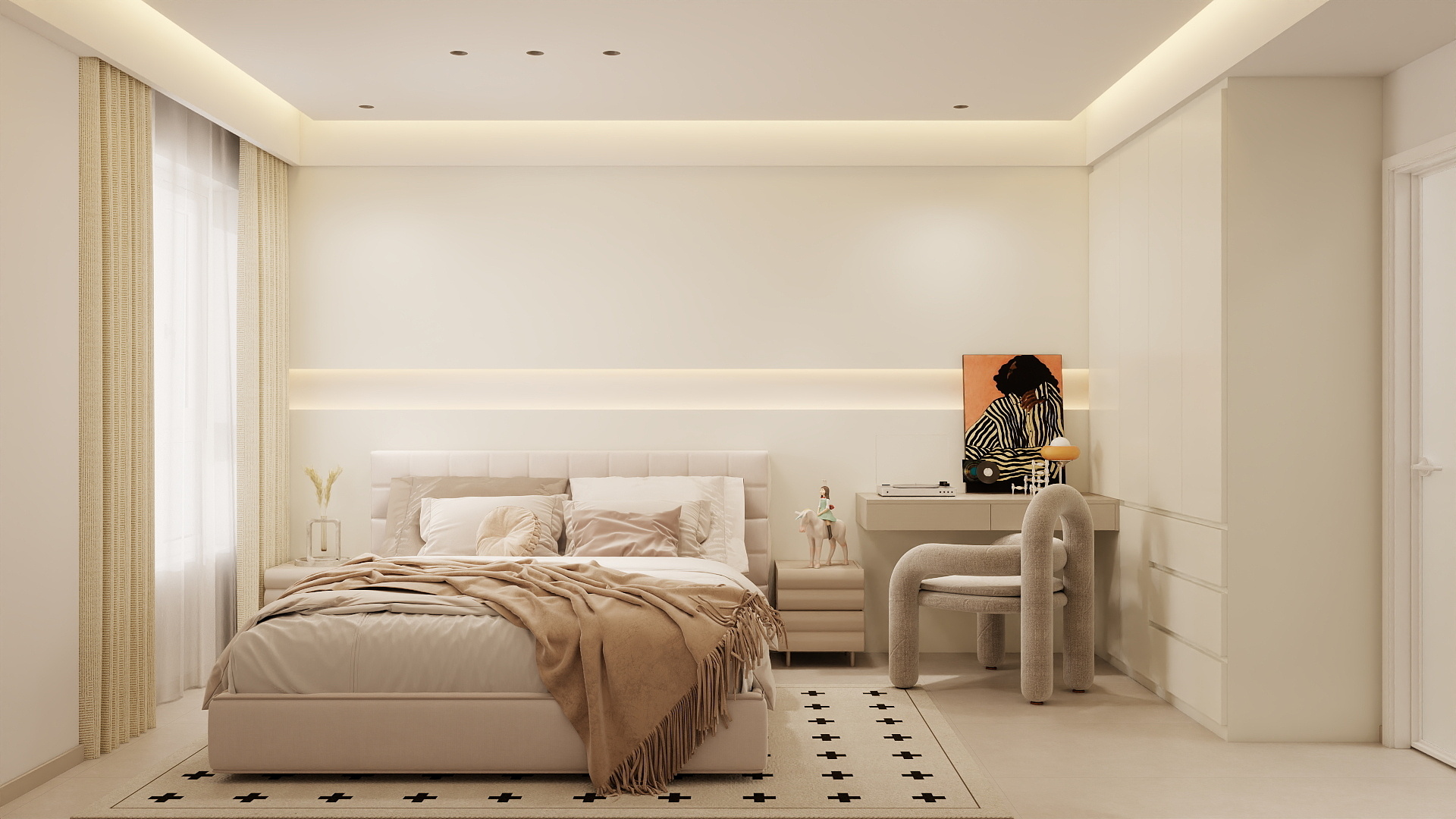 Woodlands Urban Ville 5-Room  Design A (Kitchen, Master Bedroom, and Bathroom Cabinets)