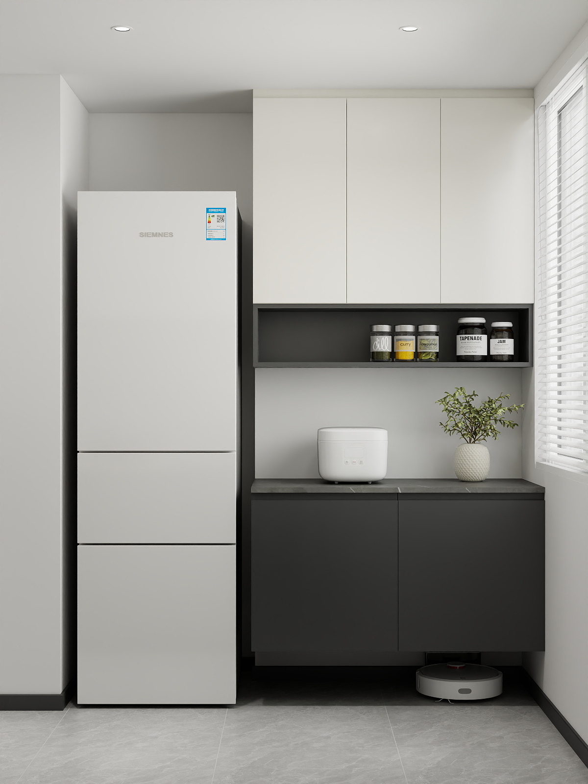 Woodlands Urban Ville 2-Room  Area 1 Design C (Kitchen, Master Bedroom, and Bathroom Cabinets)