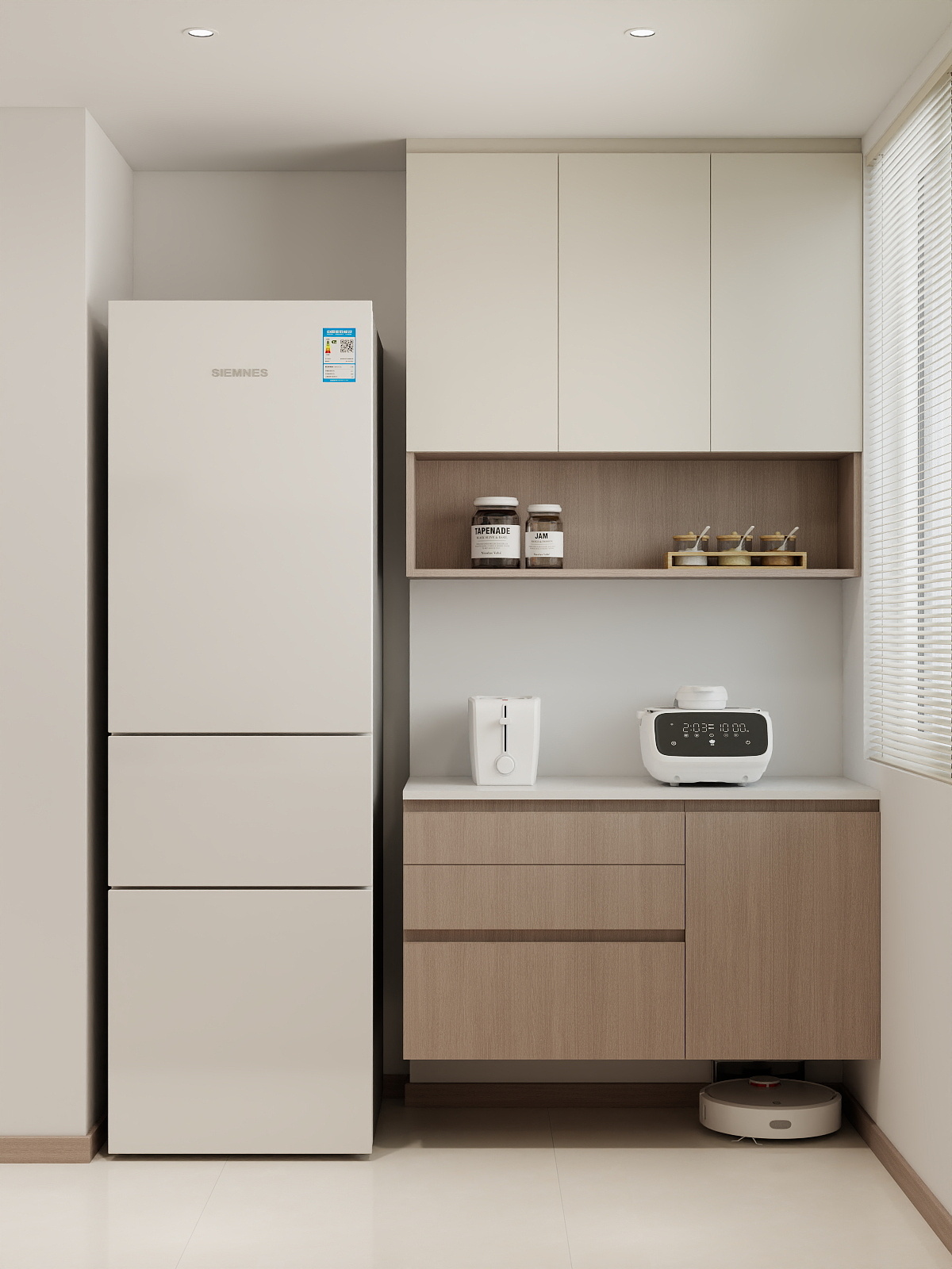 Woodlands Urban Ville 2-Room  Area 2 Design B (Kitchen, Master Bedroom, and Bathroom Cabinets)