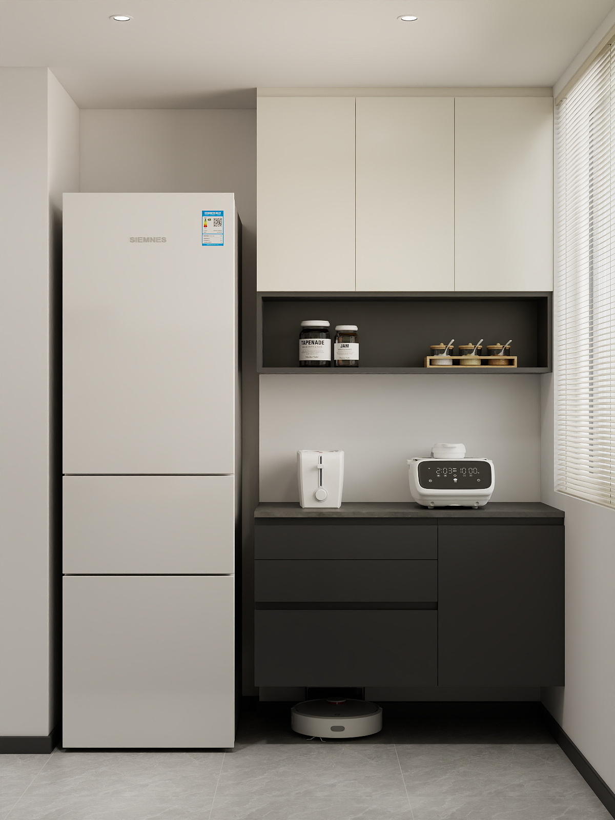 Woodlands Urban Ville 2-Room  Area 2 Design C (Kitchen, Master Bedroom, and Bathroom Cabinets)