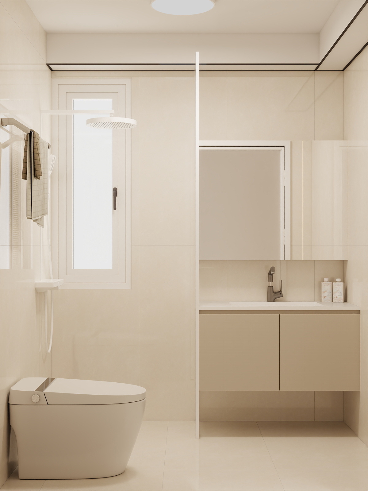 Woodlands Urban Ville 4-Room  Design A (Kitchen, Master Bedroom, and Bathroom Cabinets)