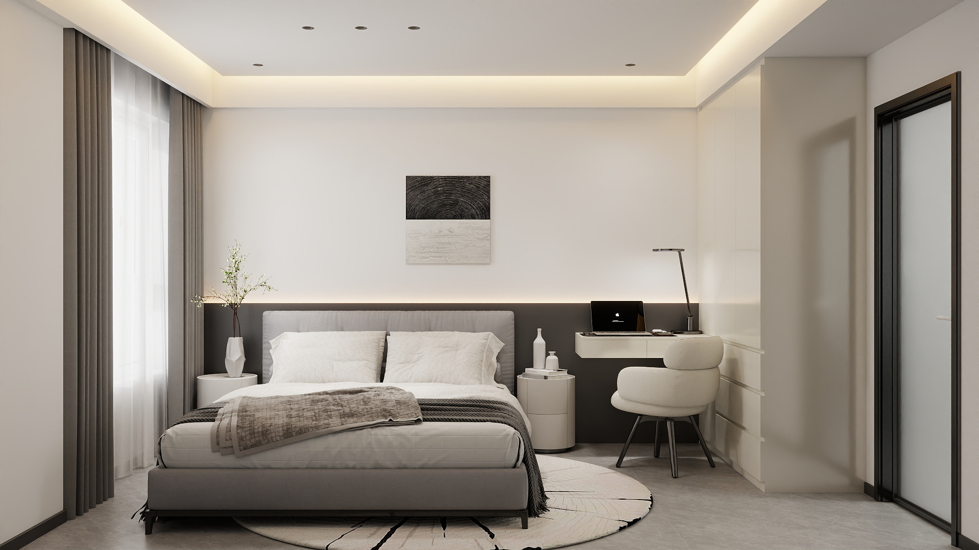 Woodlands Urban Ville 4-Room  Design C (Kitchen, Master Bedroom, and Bathroom Cabinets)