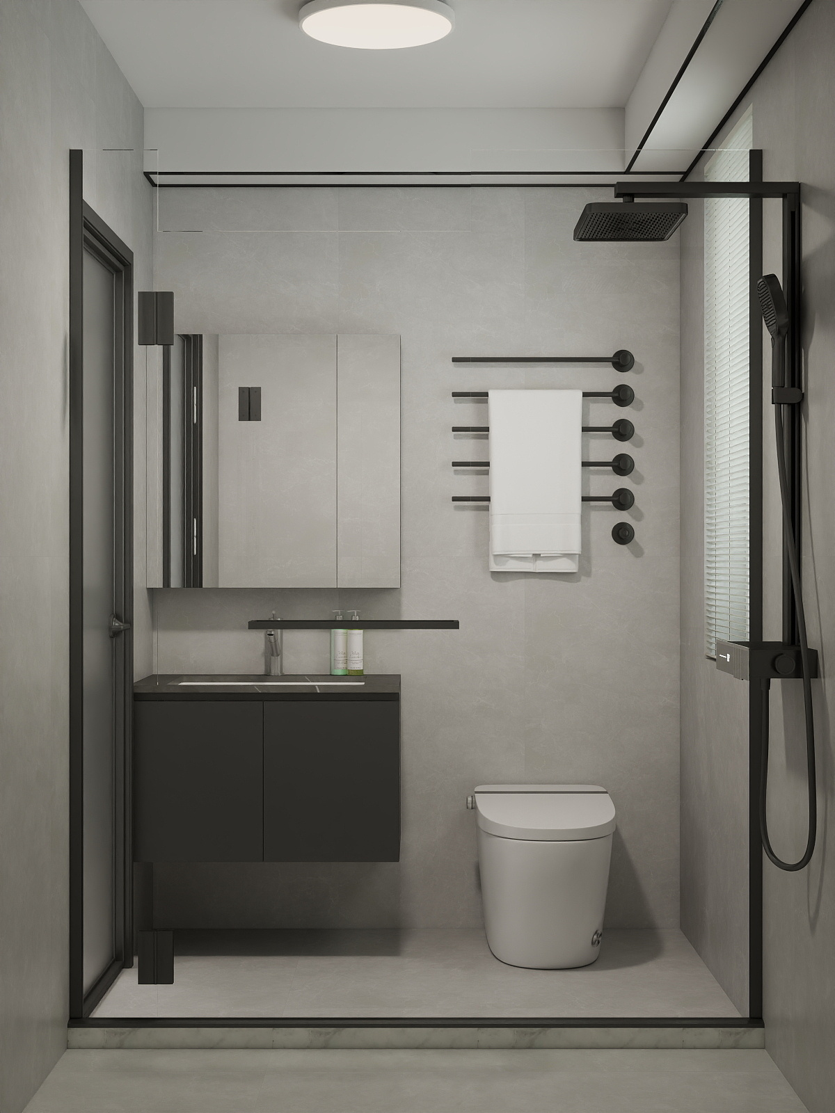 Woodlands Woodgrove Ascent 5-Room  Design C (Kitchen, Master Bedroom, and Bathroom Cabinets)