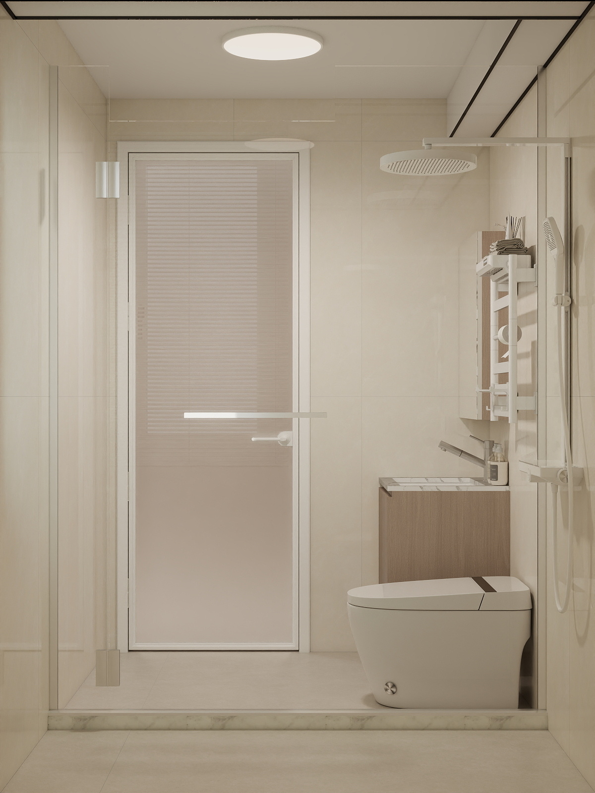 Woodlands Woodgrove Ascent 2-Room Design B (Kitchen, Master Bedroom, and Bathroom Cabinets)