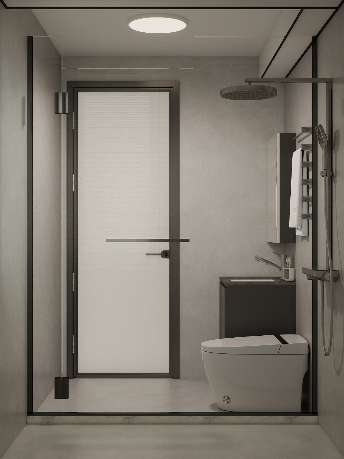 Woodlands Woodgrove Ascent 2-Room Design C (Kitchen, Master Bedroom, and Bathroom Cabinets)