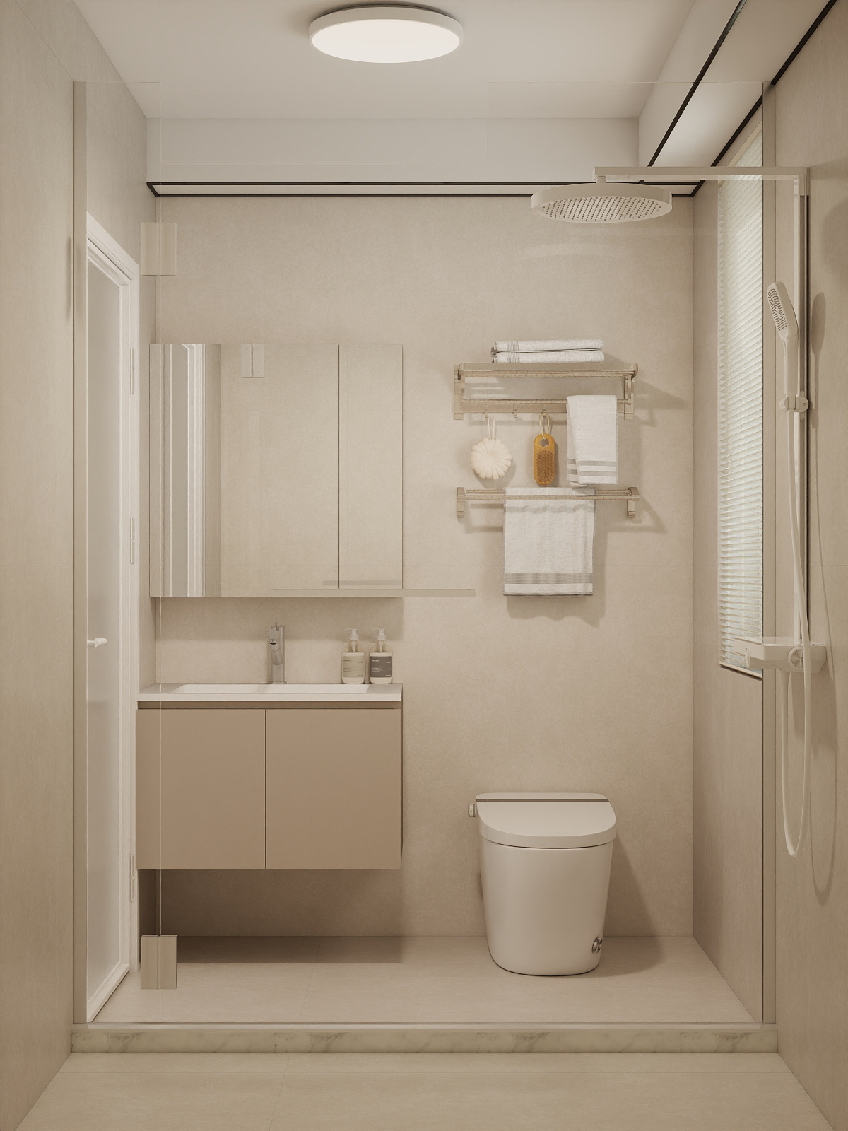 Woodlands Woodgrove Ascent 4-Room  Design A (Kitchen, Master Bedroom, and Bathroom Cabinets)