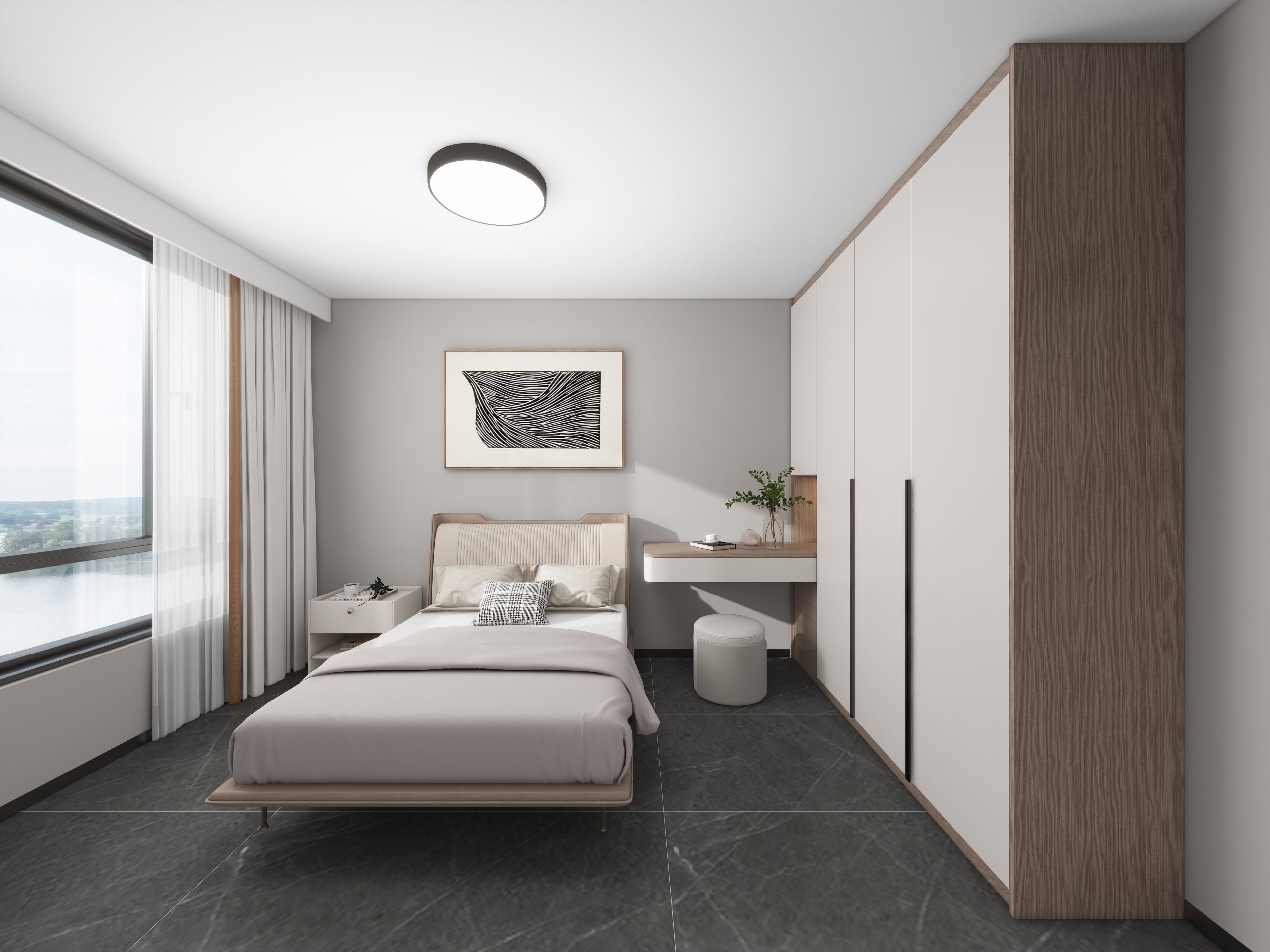 Woodgrove Edge 5-Room Design C (Kitchen, Master Bedroom, and Bathroom Cabinets)