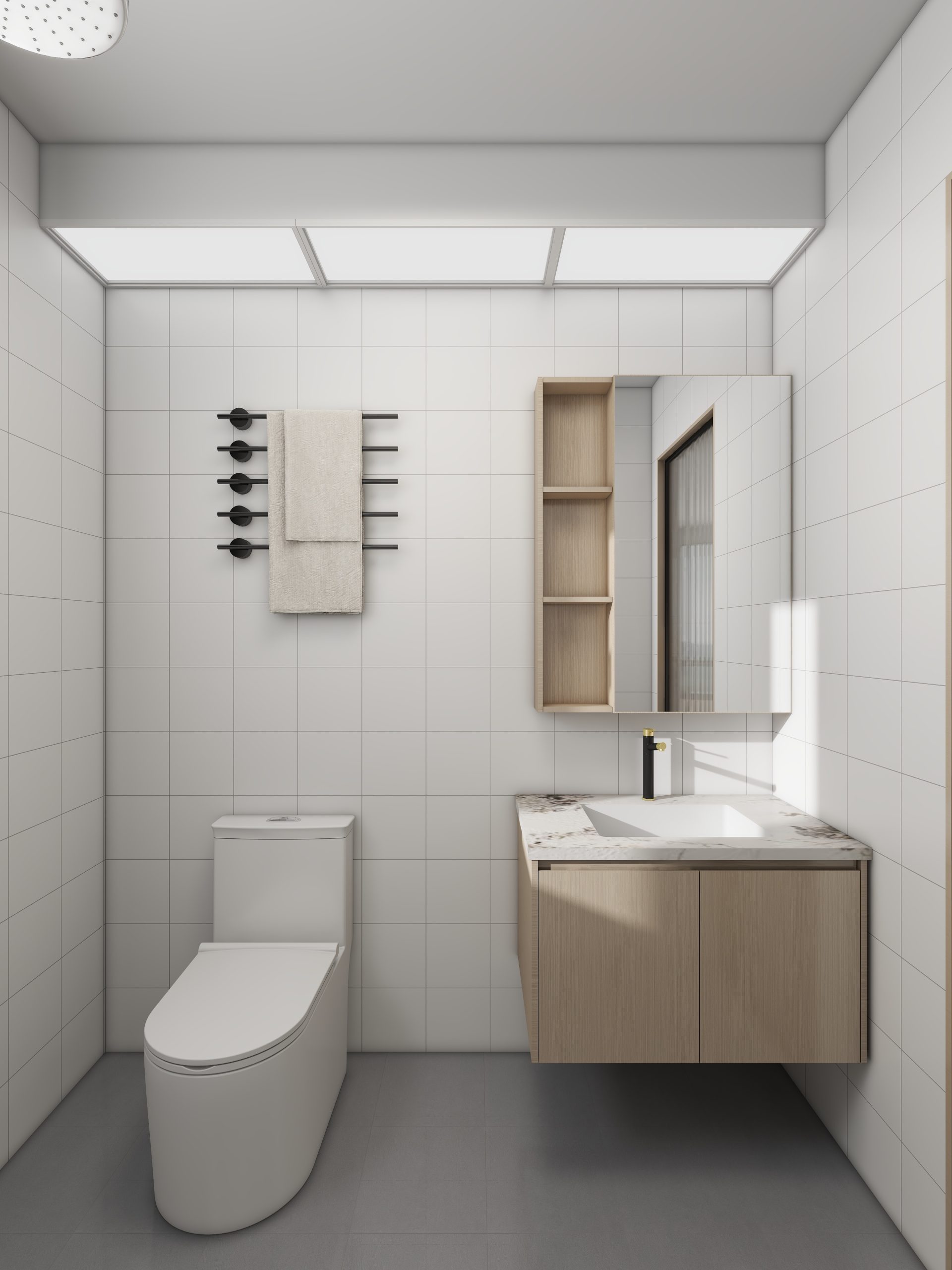 Woodgrove Edge 2-Room Design B (Kitchen, Master Bedroom, and Bathroom Cabinets)