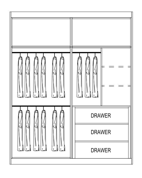 Woodgrove Edge 4-Room Design C  (Kitchen, Master Bedroom, and Bathroom Cabinets)